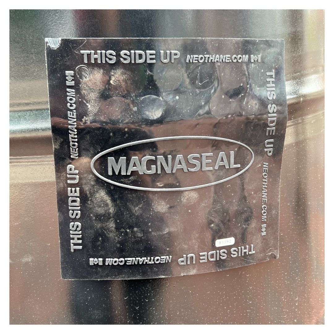 Magnaseal on a metal surface